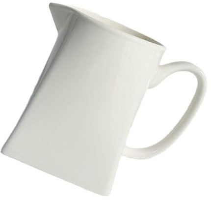 POPETPOP Lattiera in Ceramica Beccuccio Mini Brocca in Porcellana Piccola Lattiera Per Caffè Latte Salse