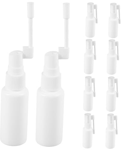 Gatuida 10pièces Flacons Pulvérisateurs Nasaux Vides Et Rechargeables Vaporisateur Pivotant Petit Vaporisateur Nasal pour Rinçage Nasal Et Voyage