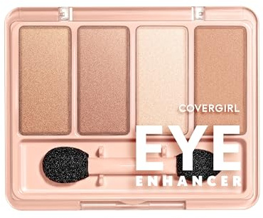 COVERGIRL - Eye Enhancers 4-Kit Eyeshadow, silky, sheer formula, double ended applicator, 100% Cruelty-free