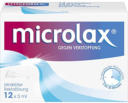 MICROLAX Rektallösung Klistiere 12X5 ml