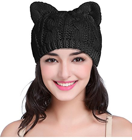 v28 Damen Flach Beanie