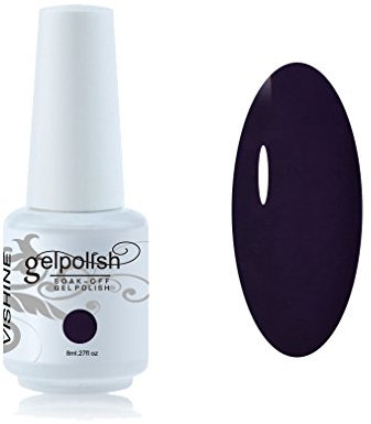 Vishine Gelpolish Soak-off Nail Art UV LED Nail Polish Salon 8ml Manicure Indigo #455