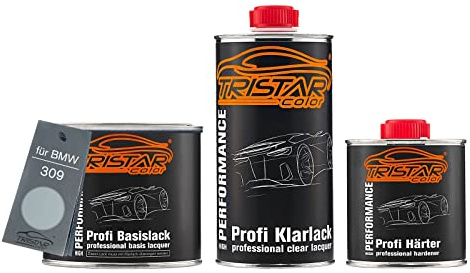 TRISTARcolor Autolack Dosen Set für BMW 309 Arktissilber Metallic 1,25L