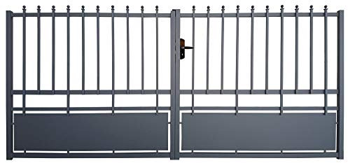 Portail aluminium Bristol 3m