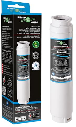 FilterLogic FFL-110B | 1x Water Filter Compatible with Siemens Bosch NEFF UltraClarity 11034151 KSZ50UC0 American Side by Side Fridge Filter Cartridge Ultra Clarity Water Filter