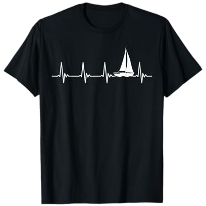 Segeln Segler Segelboot Katamaran Besitzer Skipper Geschenk T-Shirt