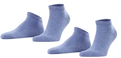 FALKE herr Happy 2-Pack Ankelstrumpor bomull andningsaktiv