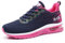 AFFINEST Homme Femme Chaussures de Course Air Running Baskets Chaussures de Sport Outdoor Fitness Gym Sneakers Légères Respirante Rose Noir 40