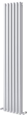 The Bath People 113097 Ingarsby 1200x472mm Double Vertical Radiator-White
