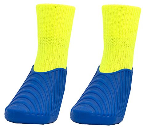 Hundeschuhe Pfotenschutz 4 Stück wasserdichte Hundepfotenschutz Hundeschnee Stiefel Regenschuhe Breathable Hundestiefel,Blue,XXL