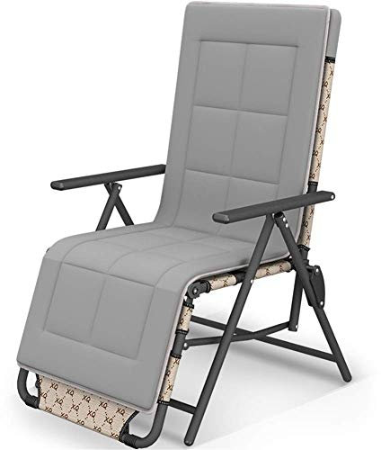 Schaukelliege, Sonnenliege, 10 Positionen, verstellbar, brauner Stuhl, Gartenmöbel, Klappbett für Strand, Pool, Terrasse, Camping, Füße, rundes Stahlrohr