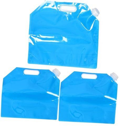 BESPORTBLE Faltbarer Tragbarer Wassersack 5l 10l Wasserbeutel Lebensmittelecht Camping Outdoor Picknick Wasservorratsbehälter