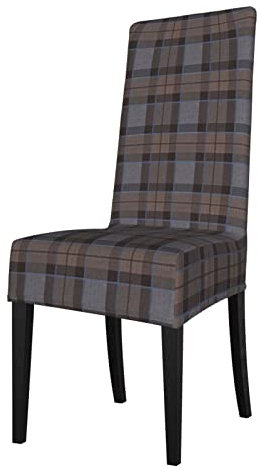 XqmarT Stuhlhussen Fraser Hunting Tartan Plaid Sitzschutz Stretch Esszimmerstuhl Schonbezug Sitzbezug für Stühle