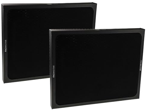 vhbw 2 x luftfilter kompatibelt med Blueair Classic 270E Slim 280i, 303 luftrenare - kombinationsfilter antipartiklar + aktivt kol