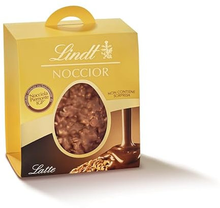 Lindt Uovo Noccior al Cioccolato al Latte, di Pasqua, Formato 280 g