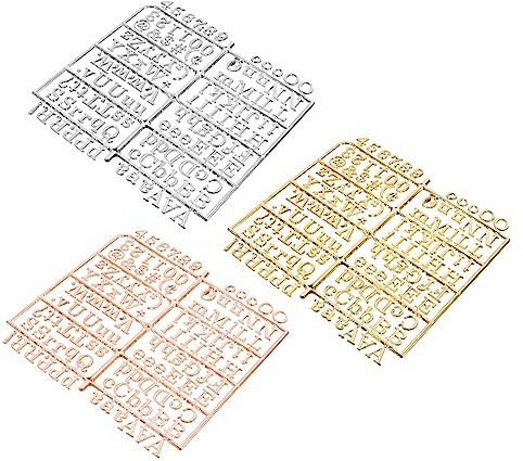 Angoily 3 Piezas Tablero De Mensajes De Plástico Letras De Fieltro De Letras Números y Símbolos Para Tablero Numéricas Para Decoración De Fiestas y Mensajes Personalizables