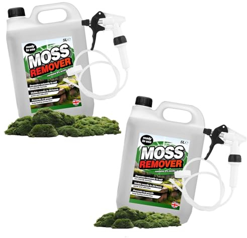 5L Moss Remover Highly Effective Formula Complete With Long Hose Trigger Ideal For Paths & Patio (2)