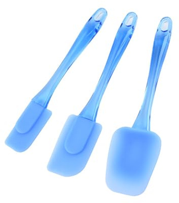 mophrati Set di spatole da forno in silicone Utensili da cucina durevoli e facili pulire Durezza morbida Spatola per burro moderata buon funzionamento