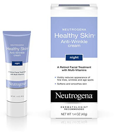 Neutrogena Healthy Skin Anti-Wrinkle Night Cream (Anti Falten, Anti Aging Nachtpflege Crème)