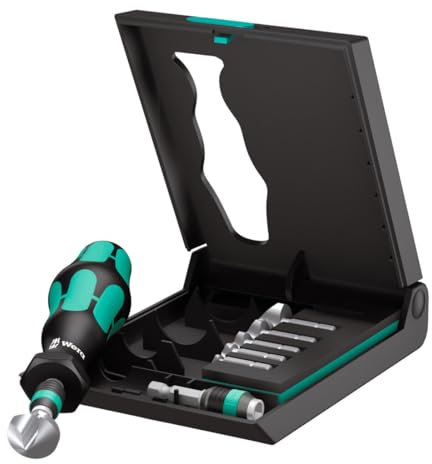Wera Kegelsenker-Bits-Sortiment In Stabiler Box, 8-Teilig, 1 Schneide