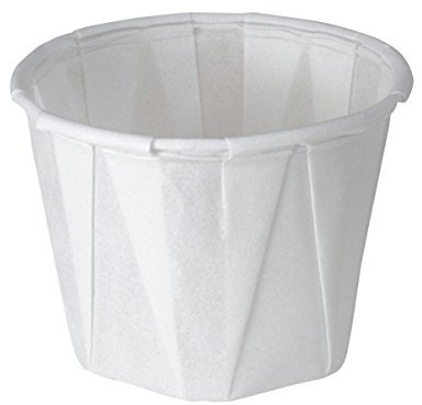 Genware NEV-200-2050 Ramekin, Waxed Paper, White, 2 oz (Pack of 250)