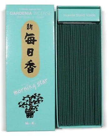 Morning Star - Gardenia Räucherstäbchen von Nippon Kodo, japanische Qualität, 200 Stück