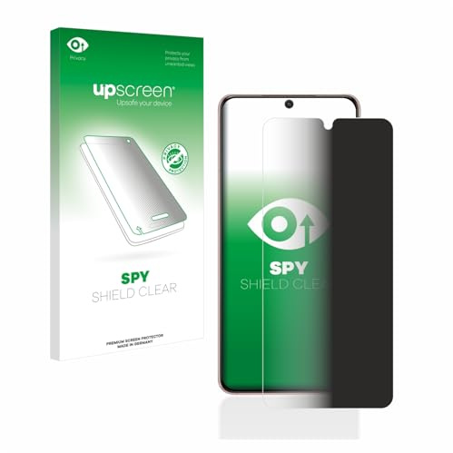upscreen Blickschutzfolie für Samsung Galaxy S21 5G | Anti-Spy Displayschutz Made in Germany Privacy Screen Protector Sichtschutz Blaulichtfilter Klare Folie