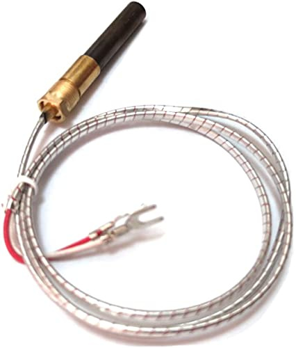 Viefow 750mV Thermopile Generator, 36 Aluminum Pilot Burner Replacement