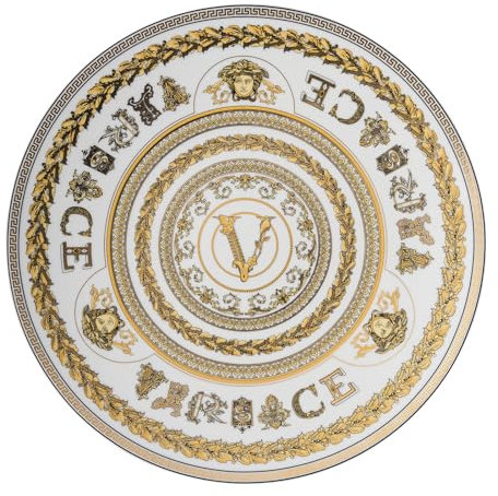 Piatto VERSACE Virtus Gala White 33cm 19335-403730-10263