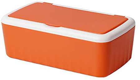 Katutude Feuchttücher Box, Baby Feuchtes Toilettenpapier Aufbewahrungsbox, Taschentuchhalter Kunststoff Feuchttücher Spender, Spenderhalter mit Deckel Serviettenbox für Zuhause Büro
