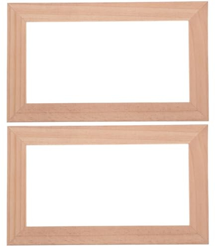 Uonlytech Placa Decorativa Para Interruptor De Luz De Pared 2 Piezas Diseño De Madera De Yuca 8.46X4.96X0.39 Pulgadas Cubierta Protectora Fácil Instalación Para Hogar