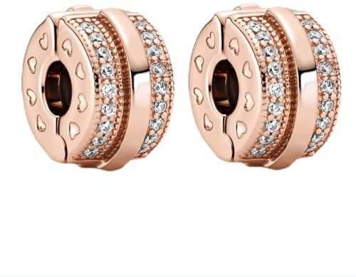 MGIUL Kombinationsmodell Charms und Clips für Frauen Charm Armbänder, 925 Sterling Silber Cartoon Perlen Halloween Geburtstag Weihnachten Schmuck Geschenk für Mädchen