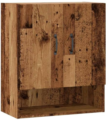 vidaXL Wandschrank Altholz-Optik 60x31x70 cm Holzwerkstoff