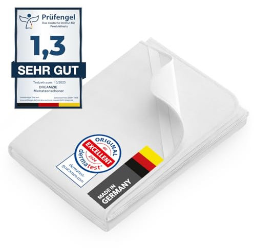 Protector Colchon 80x200 cm de Franela - Cubre Colchon 80x200cm 100% Algodón - Elásticos en Las Esquinas - Fabricado en Alemania