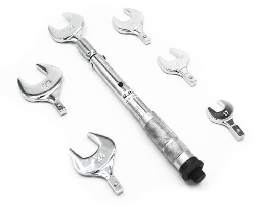 3S SuperSamaStore Set Chiavi Dinamometriche Professionali per Serraggio Raccordi Climatizzatore, Kit 6 Chiavi Torsiometriche in Valigetta per Installazione Condizionamento