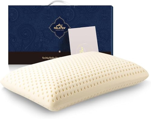 Talatex Talalay Latexkissen, hergestellt aus 100% Naturlatex.