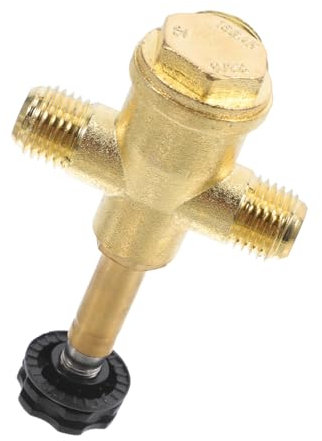 NUOBESTY 5pcs Air Compressor Ways Quick Connect Valve Fitting Threaded Air Valve for Compressor Safety Control Pressure Accessory