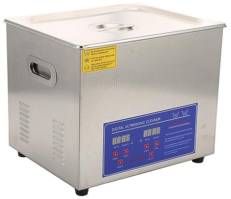 Nettoyeur À Ultrasons Numérique 10L Avec Bain À Ultrasons Degas Et Semi-ondes For Carte PCB De Disque Vinyle,Effet nettoyant puissant