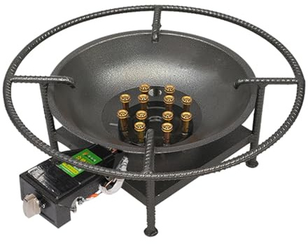 Estufa de propano portátil, quemador individual para cocinar al aire libre, encendido electrónico, ideal para freír wok y uso en encimeras