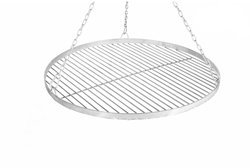 Griglia in acciaio inox rotondo 80 cm