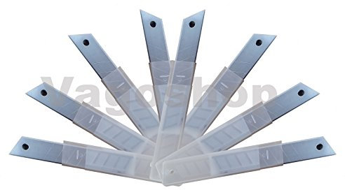 50 Stk Cuttermesser - Ersatzklingen Abbrechklingen 18mm Cuttermesserklingen