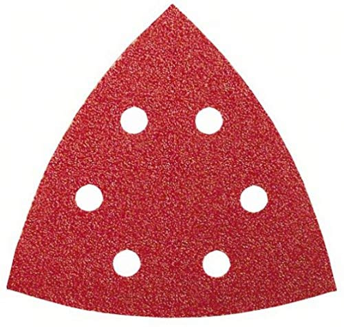Bosch Accessories Schleifblatt (für Deltaschleifer verschiedene Materialien, 5 Stück, 93 mm, Körnung 240)