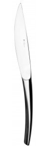 Couteau de table monobloc lame scie inox 18/10 de 3,5mm - Lot de 6