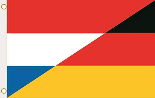 U24 Flagge Fahne Niederlande-Deutschland 90 x 150 cm