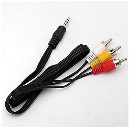 Zonster Jack à 3 AV Audio VidéO CâBle Adaptateur RCA Jack 3,5 Mm