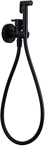 Rubinetto bidet da incasso, monocomando WC bidet - Imex Serie Munich Nero Opaco - RDM001-NG