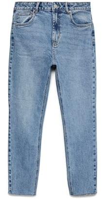 VERO MODA Female Mom Jeans VMBRENDA High Waisted Mom 3130Light Blue Denim, Jeans Donna, Light Blue Denim, 31/30