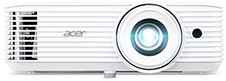 acer H6523ABDP DLP-DLP - Proyector (1080p Full HD (1920 x 1080 píxeles), 3500 lúmenes, Contraste 10.000:1, 3D, Keystone, 1 Altavoz de 3 W, HDMI (HDCP), conexión de Audio), Color Blanco