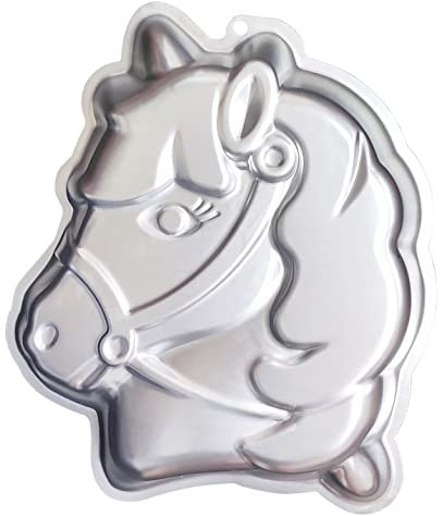 Anodized Aluminum Unicorn Cake Pan Horse Cake Pan Pony Mold for Birthday