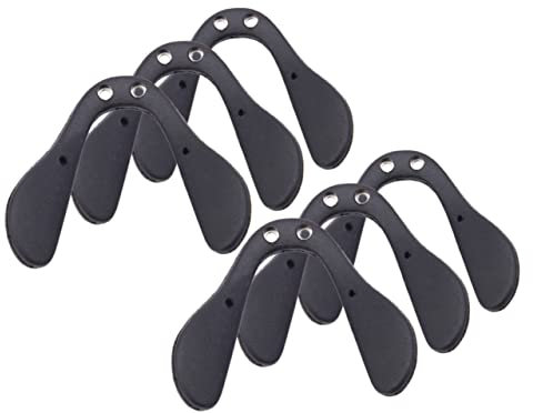 Garneck 6stücke Teiliges Brillen-nasenpad Anti-rutsch Komfortable Nasenauflagen Aus Hochwertigem Material Für Fahrrad Outdoor-sportbrillen Verstellbare Nasenstütze Für Besseren Halt Und Tr